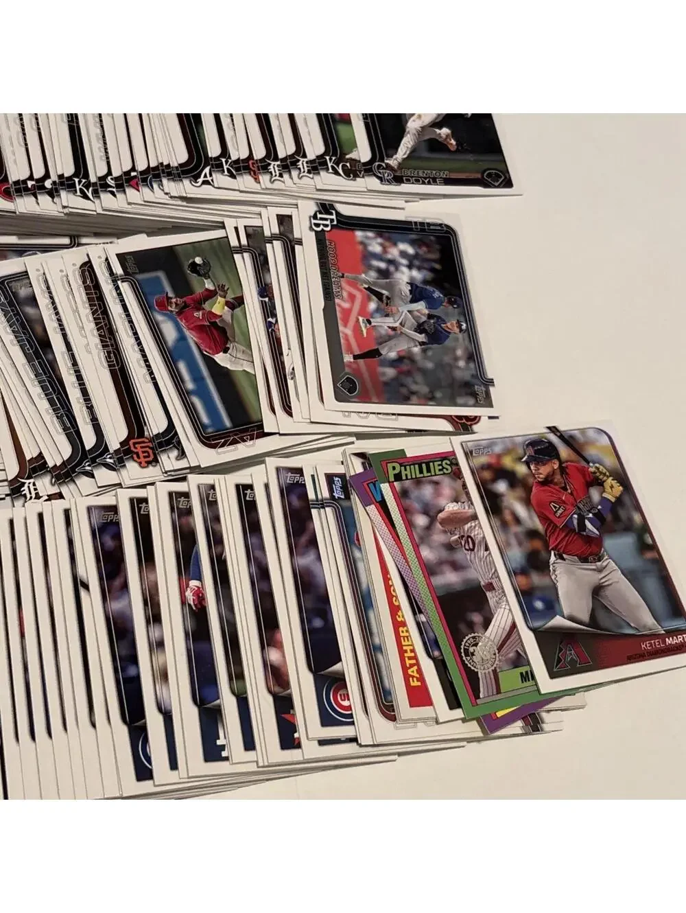 2025 Costco Exclusive Lot Base Only Pulls - Heritage, Flagship, Topps
